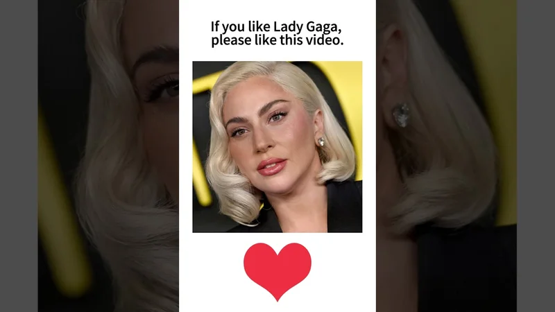 If you like Lady Gaga, please like this video.