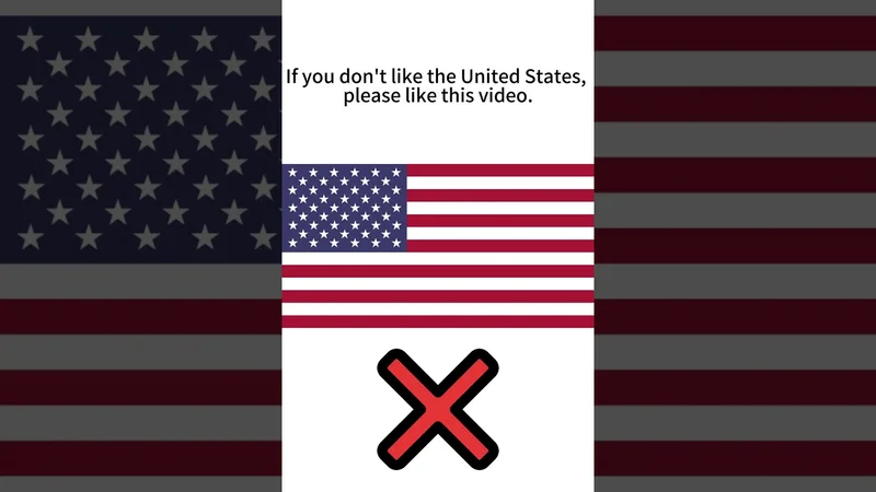 If you don't like the United States, please like this video.