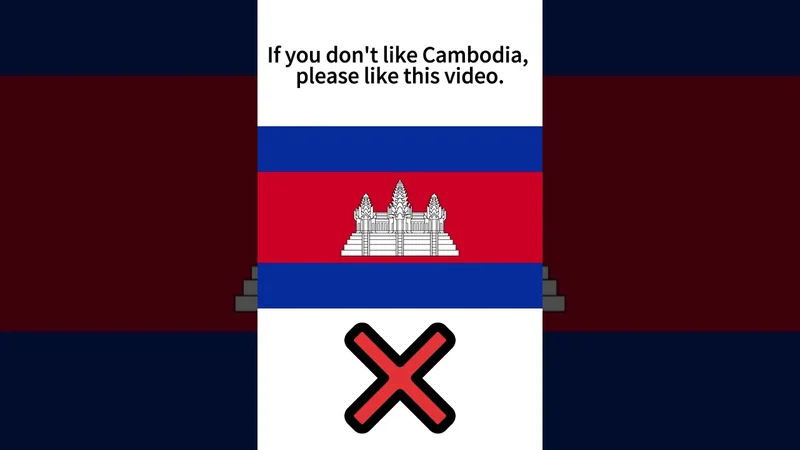 If you don't like Cambodia, please like this video.