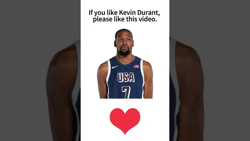 If you like Kevin Durant, please like this video.
