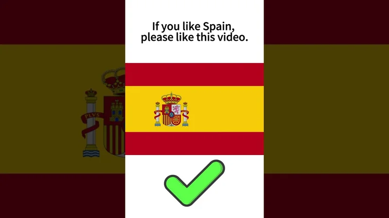If you like Spain, please like this video.