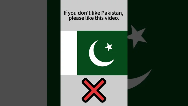 If you don't like Pakistan, please like this video.