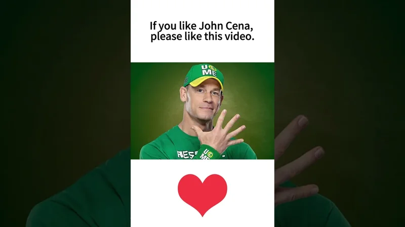 Vote for John Cena
