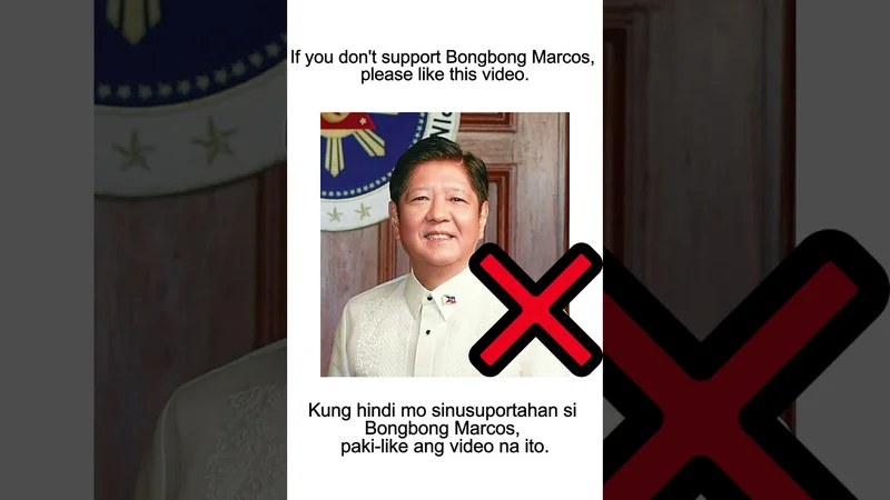 Vote for Bongbong Marcos